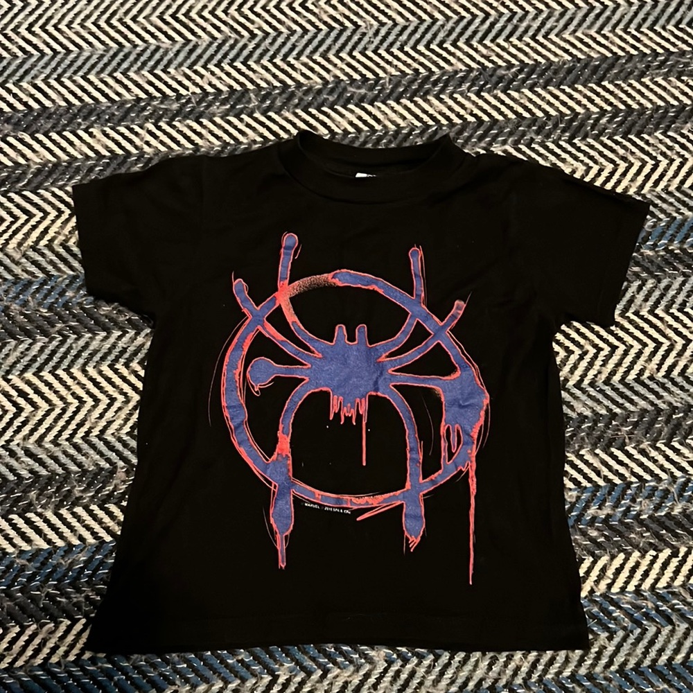 Marvel Mikes Morales Tee Shirt.  Youth XS 4T/5T